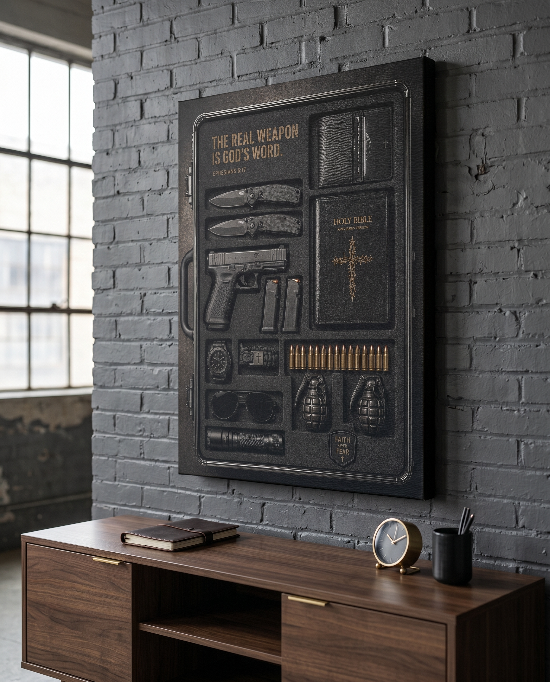 Gods Weapon Canvas